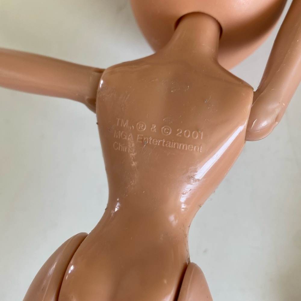 2001 Original Bratz Dolls Set - Yasmin - Cloe - Meyhan - Nude Dolls - Picture 4 of 12